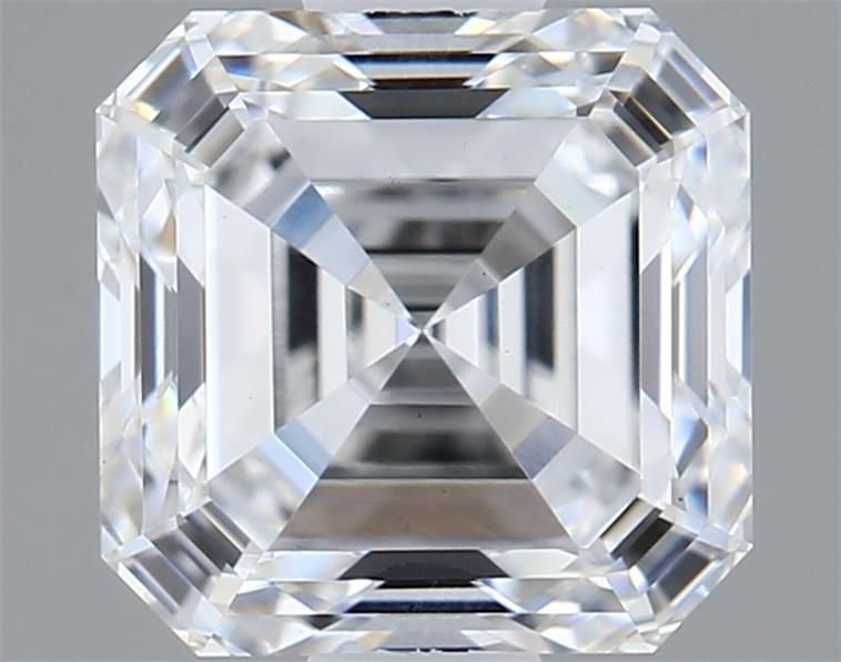 1.24ct E VS1 Excellent Cut Asscher Lab Grown Diamond