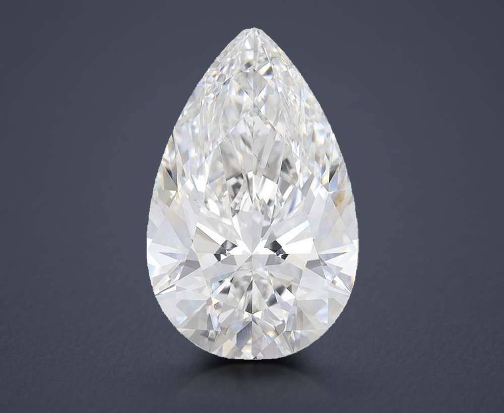 8.20 Carat Pear Lab Diamond