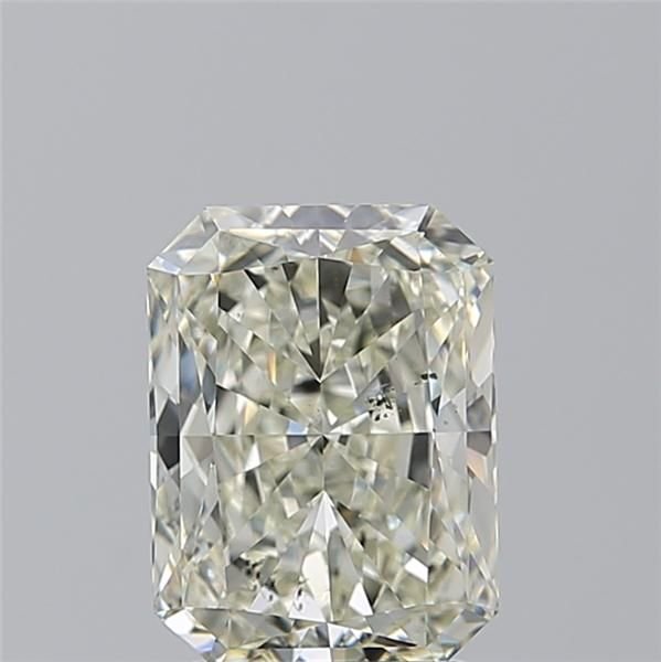 3.02ct I SI1 Rare Carat Ideal Cut Radiant Diamond