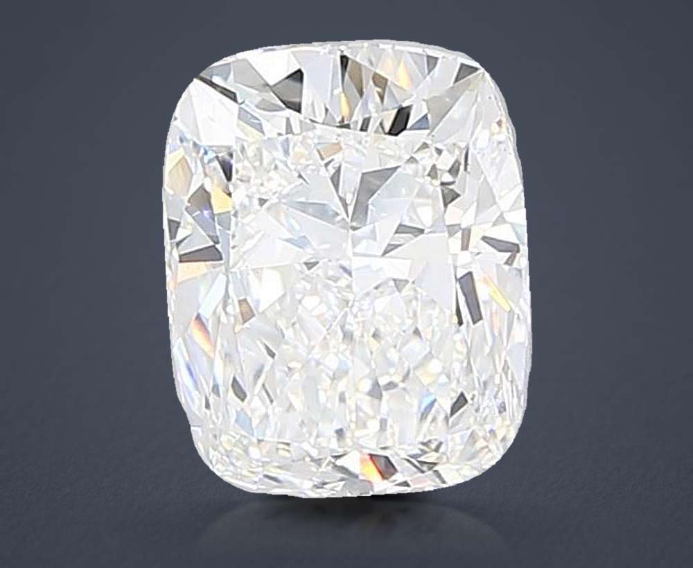 3.83 Carat Cushion Lab Diamond