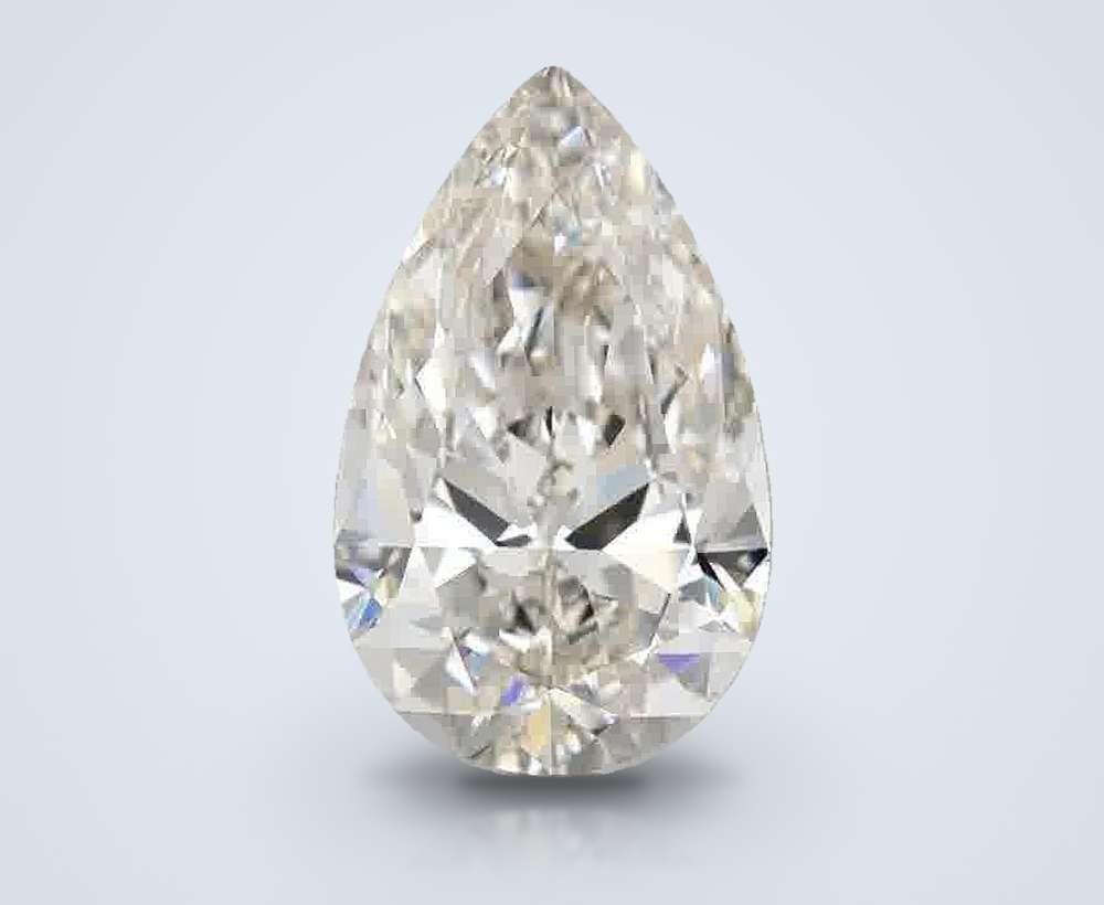 2.01 Carat Pear Natural Diamond