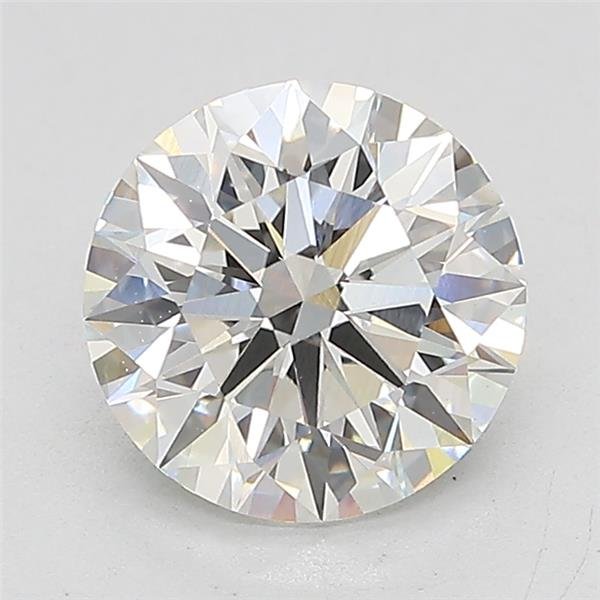 1.86ct F VVS2 Rare Carat Ideal Cut Round Lab Grown Diamond