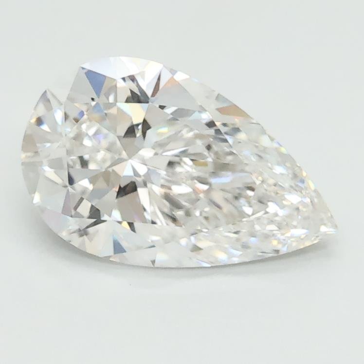 1.11ct D VVS2 Rare Carat Ideal Cut Pear Lab Grown Diamond