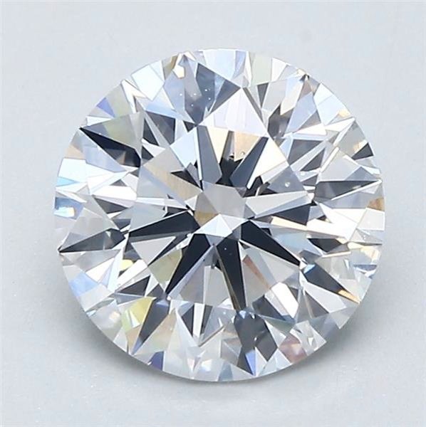 1.81ct D VS2 Rare Carat Ideal Cut Round Diamond