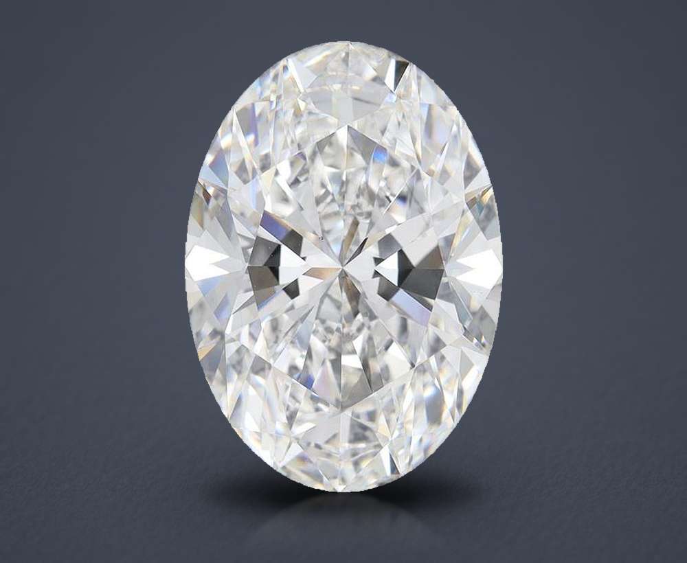 8.44 Carat Oval Lab Diamond