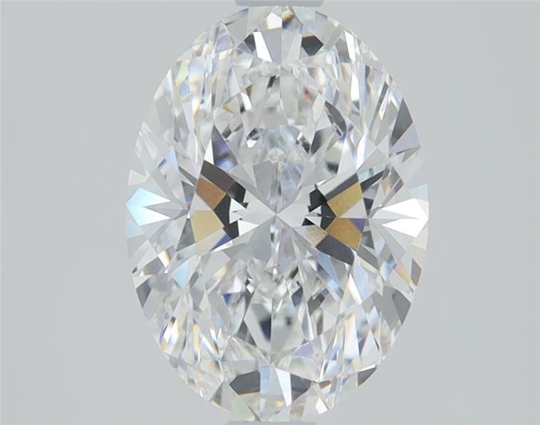 6.01 Carat Oval Lab Diamond