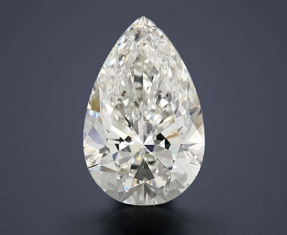 3.10 Carat Pear Lab Diamond