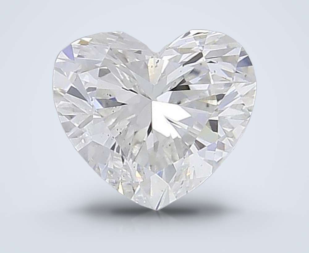0.57 Carat Heart Lab Diamond