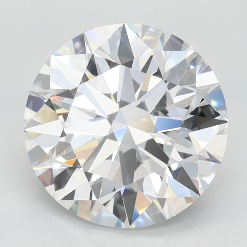 2.13ct D VVS2 Rare Carat Ideal Cut Round Lab Grown Diamond