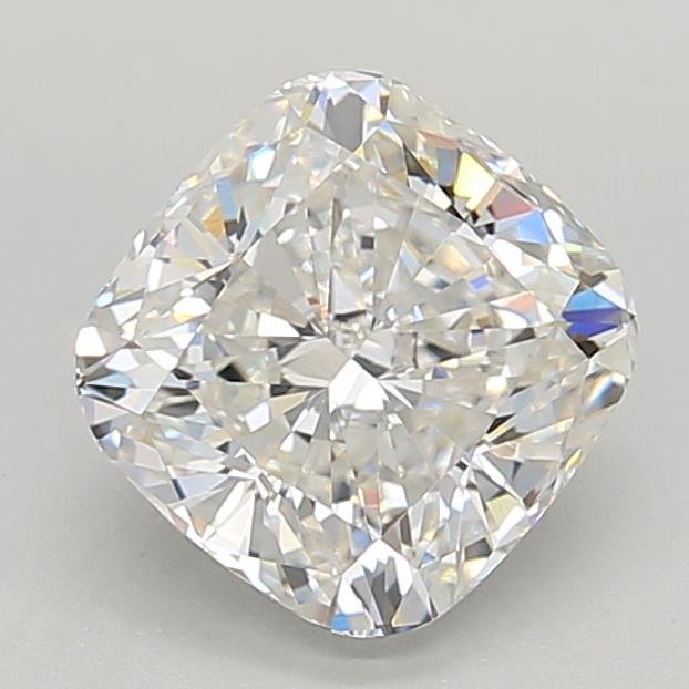 3.03ct G VVS2 Rare Carat Ideal Cut Cushion Lab Grown Diamond