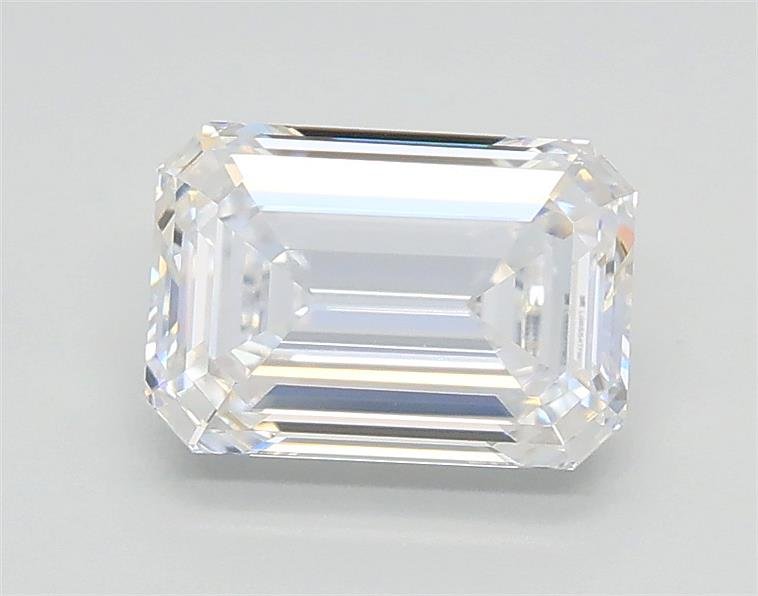 1.05ct D VVS2 Rare Carat Ideal Cut Emerald Lab Grown Diamond