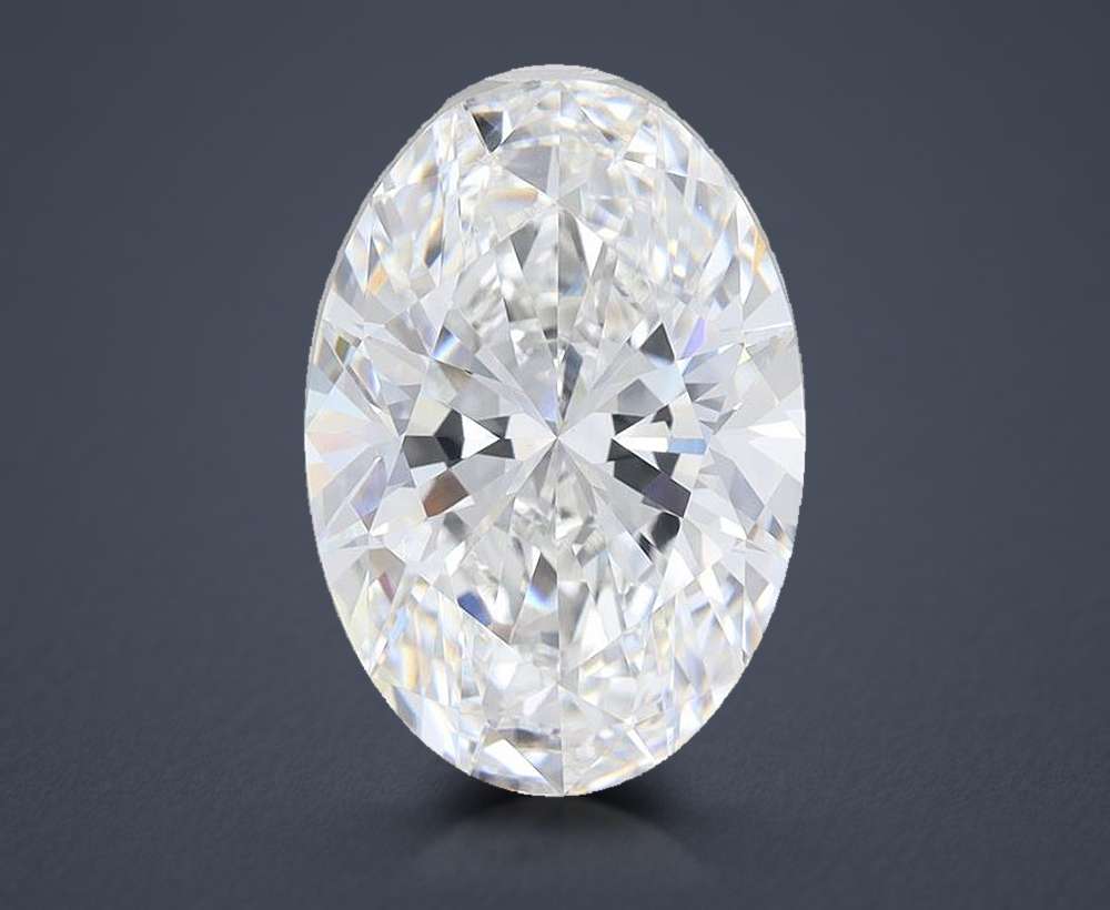 5.23 Carat Oval Lab Diamond