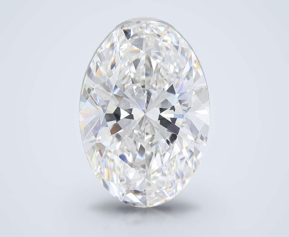 5.23 Carat Oval Lab Diamond