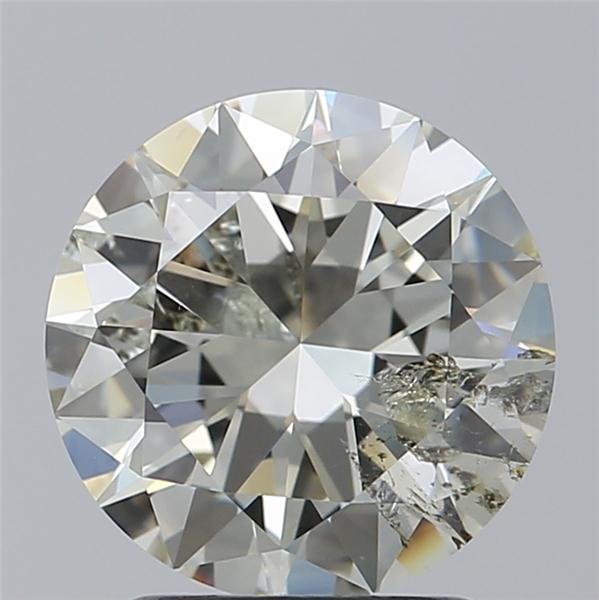 2.00ct J SI2 Excellent Cut Round Diamond