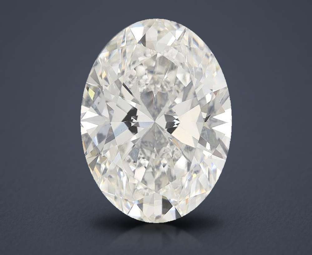 4.12 Carat Oval Lab Diamond