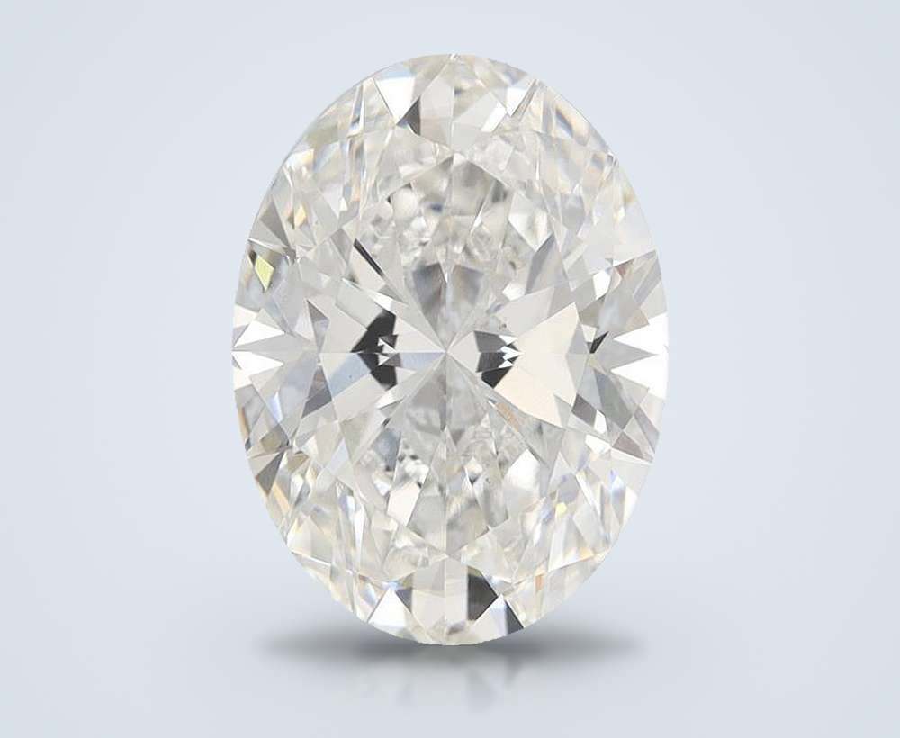 4.12 Carat Oval Lab Diamond