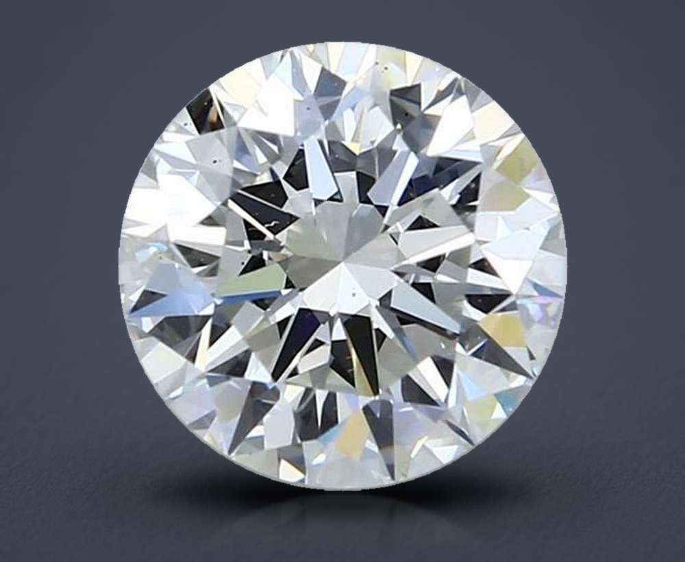 2.75 Carat Round Natural Diamond