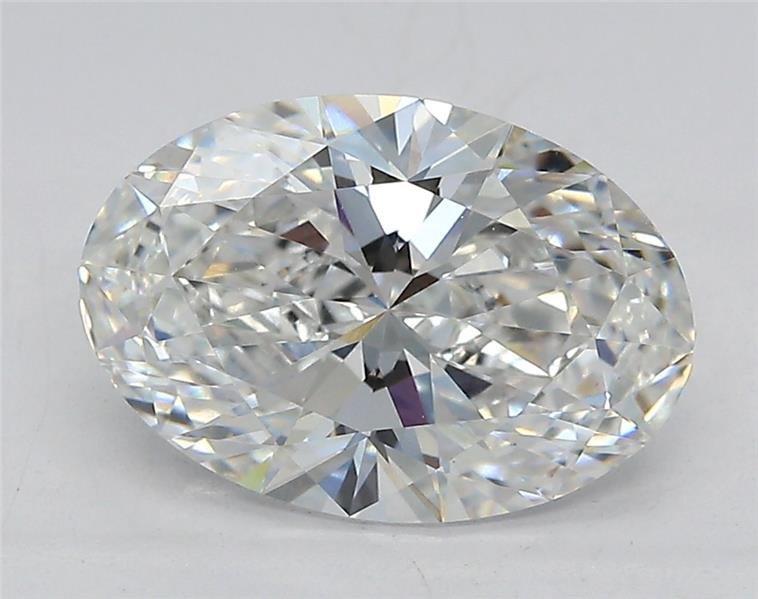 2.54ct D VS1 Rare Carat Ideal Cut Oval Lab Grown Diamond