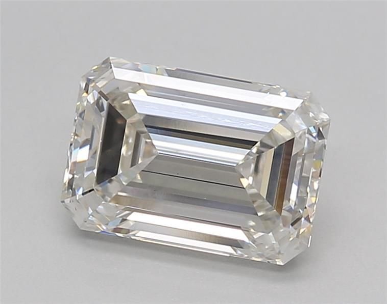 2.02ct F VS1 Rare Carat Ideal Cut Emerald Lab Grown Diamond
