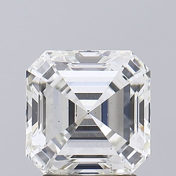 2.47ct H VS2 Excellent Cut Asscher Lab Grown Diamond