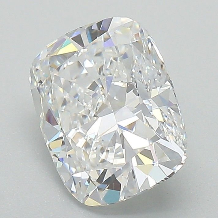 2.00ct D VS2 Rare Carat Ideal Cut Cushion Lab Grown Diamond