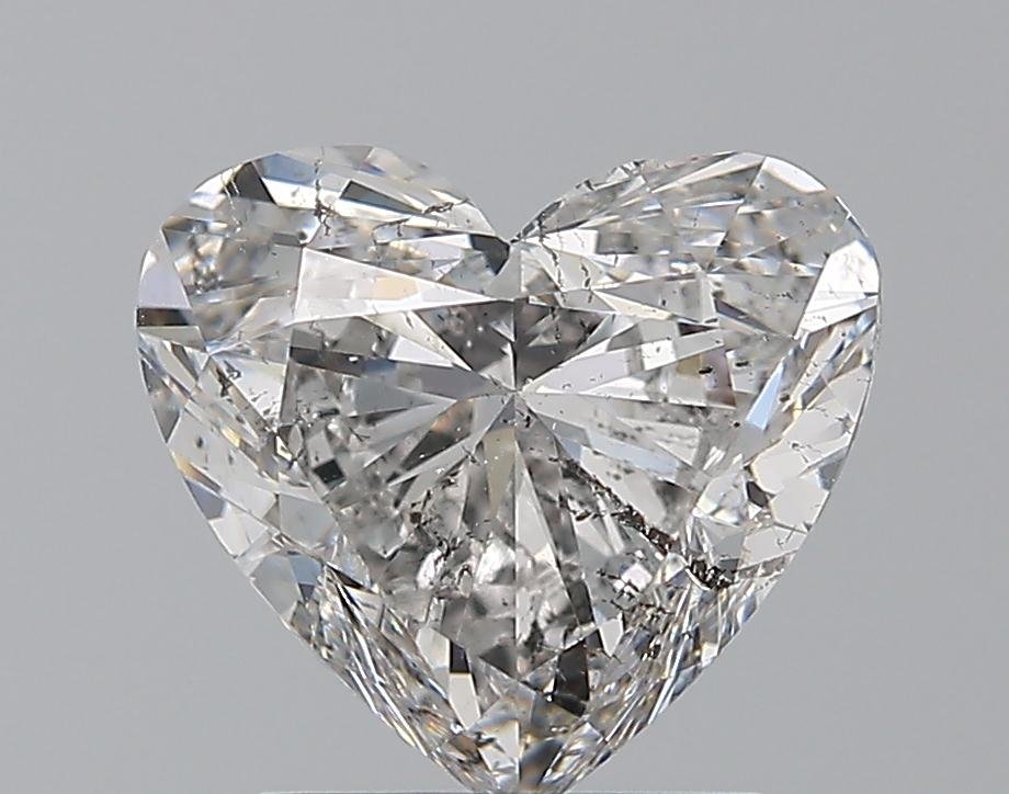 2.01ct G SI2 Rare Carat Ideal Cut Heart Diamond