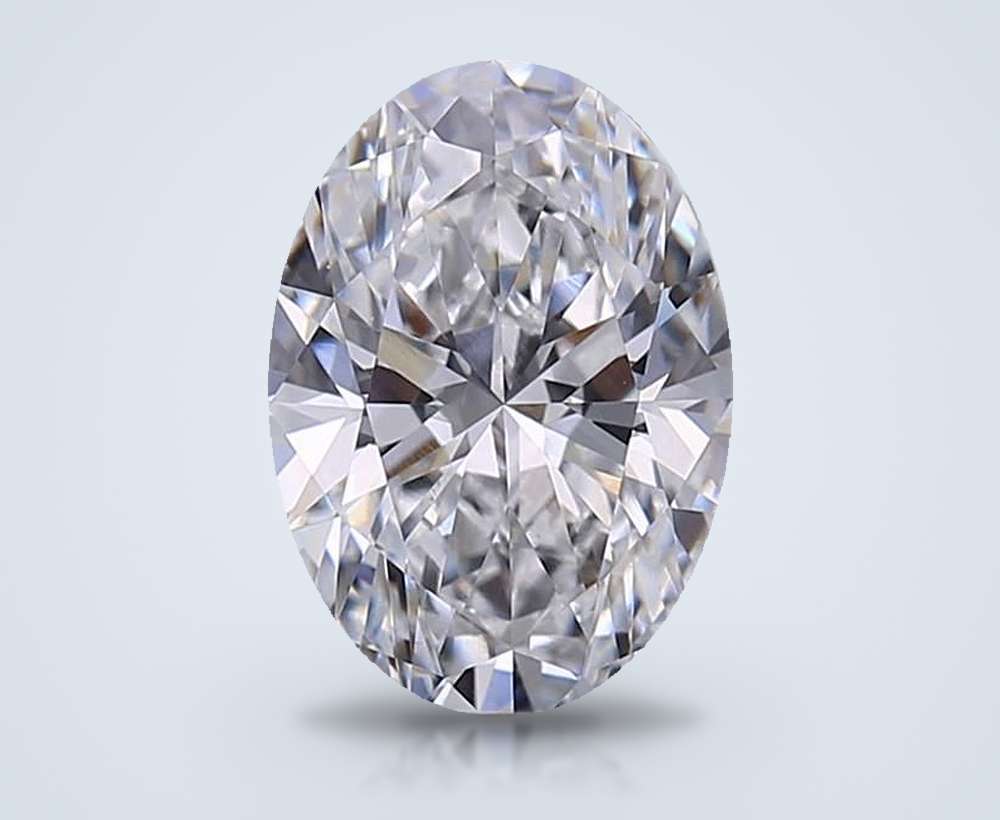 0.79 Carat Oval Lab Diamond