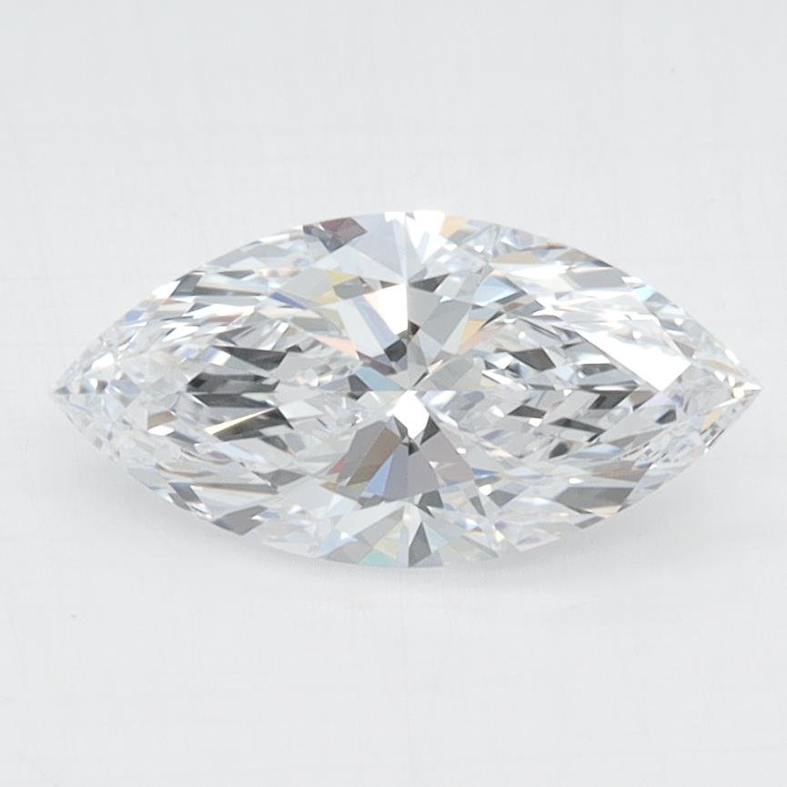 1.09ct D VVS1 Rare Carat Ideal Cut Marquise Lab Grown Diamond