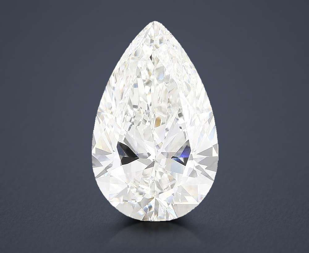 12.55 Carat Pear Lab Diamond