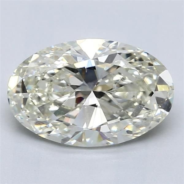 2.02ct K SI1 Very Good Cut Oval Diamond