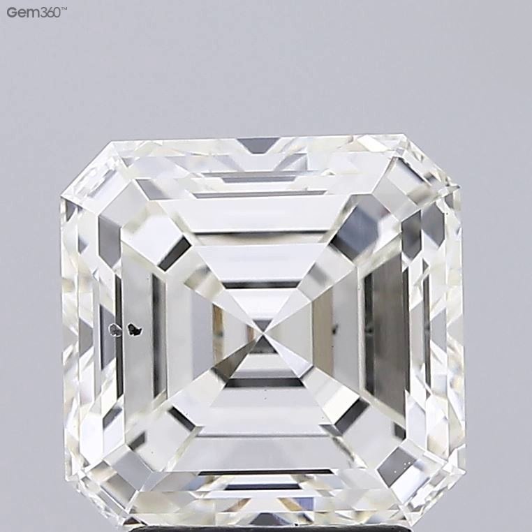 3.52ct I SI1 Excellent Cut Asscher Lab Grown Diamond