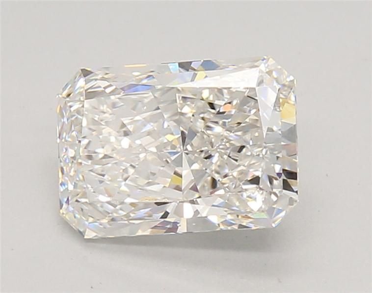 2.06ct E VVS2 Rare Carat Ideal Cut Radiant Lab Grown Diamond