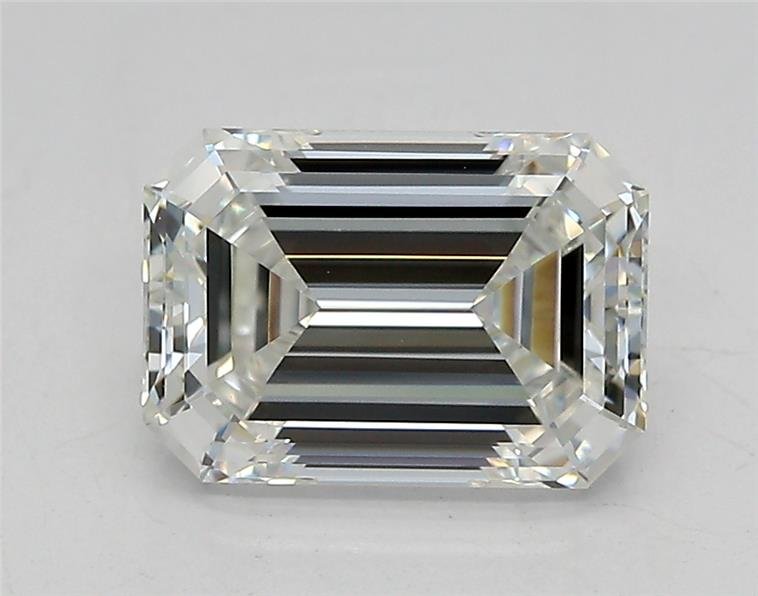 1.70ct E VVS2 Rare Carat Ideal Cut Emerald Lab Grown Diamond