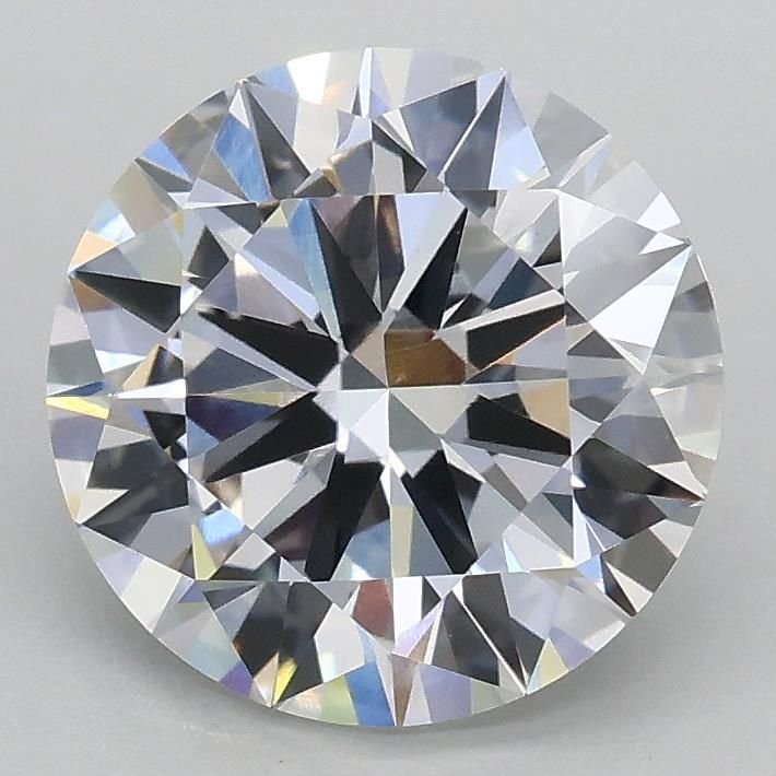 2.01ct D VS1 Rare Carat Ideal Cut Round Lab Grown Diamond