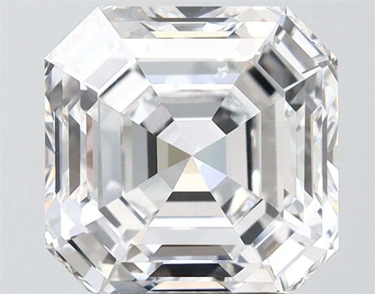 4.09ct D VVS2 Rare Carat Ideal Cut Asscher Lab Grown Diamond