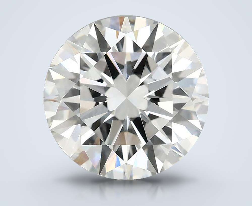 4.00 Carat Round Lab Diamond