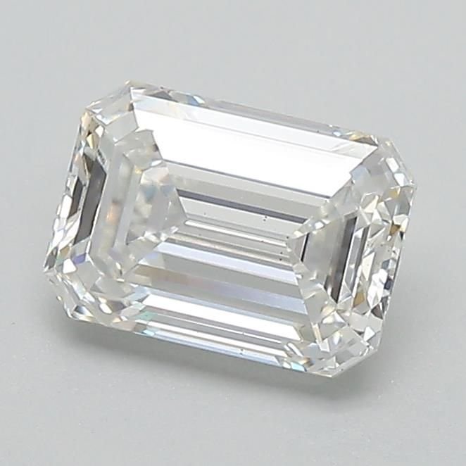 1.10ct E VS2 Rare Carat Ideal Cut Emerald Lab Grown Diamond