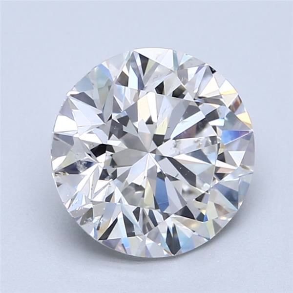 2.20ct H SI2 Rare Carat Ideal Cut Round Diamond