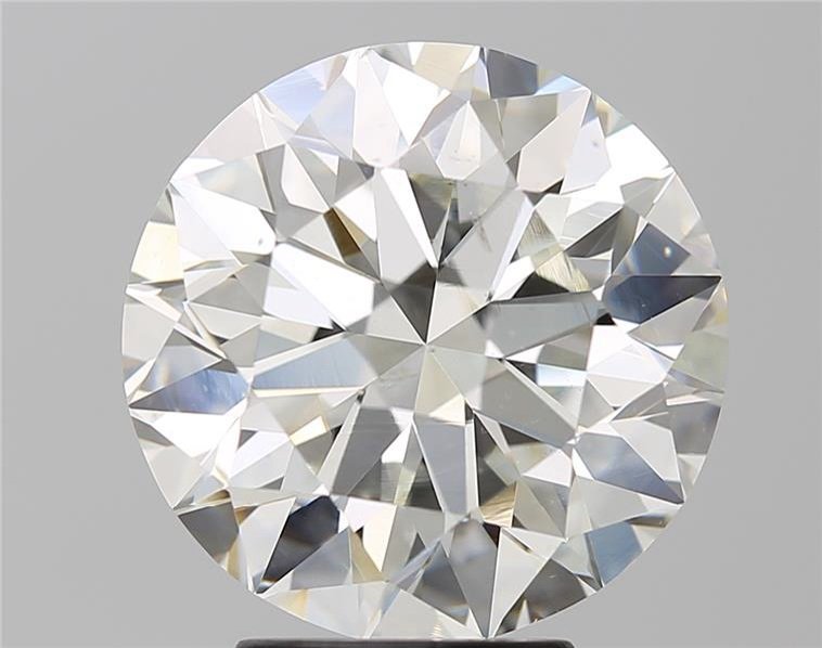 4.77ct I SI1 Rare Carat Ideal Cut Round Diamond