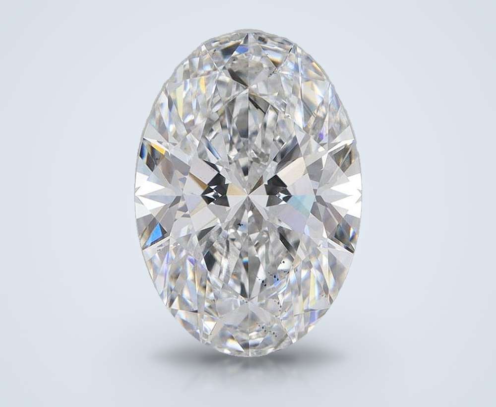 4.36 Carat Oval Lab Diamond