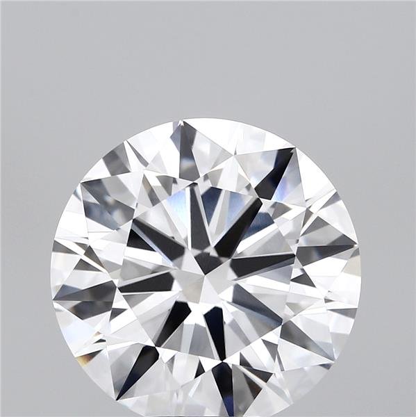 6.47ct E VVS2 Rare Carat Ideal Cut Round Lab Grown Diamond