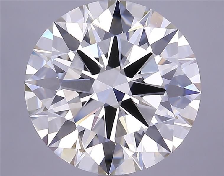 5.56ct I VVS2 Rare Carat Ideal Cut Round Lab Grown Diamond