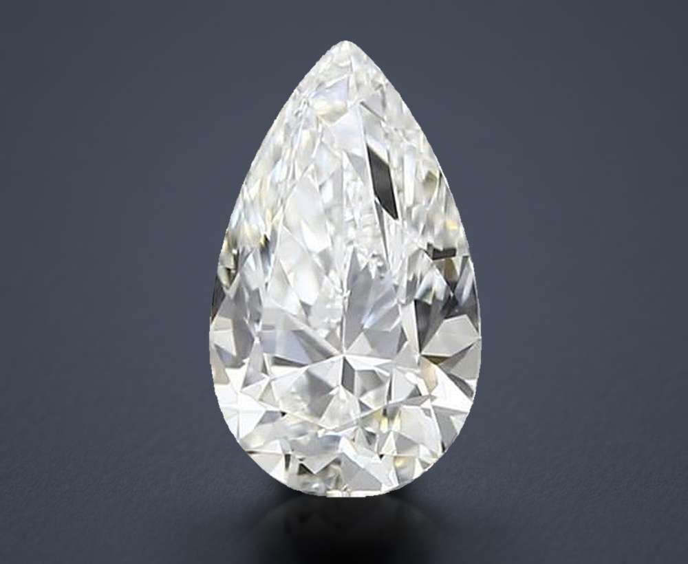 0.24 Carat Pear Natural Diamond