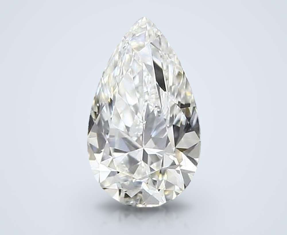 0.24 Carat Pear Natural Diamond