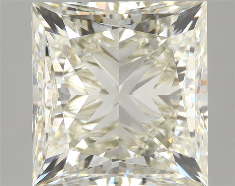 3.02ct J VVS2 Very Good Cut Princess Diamond