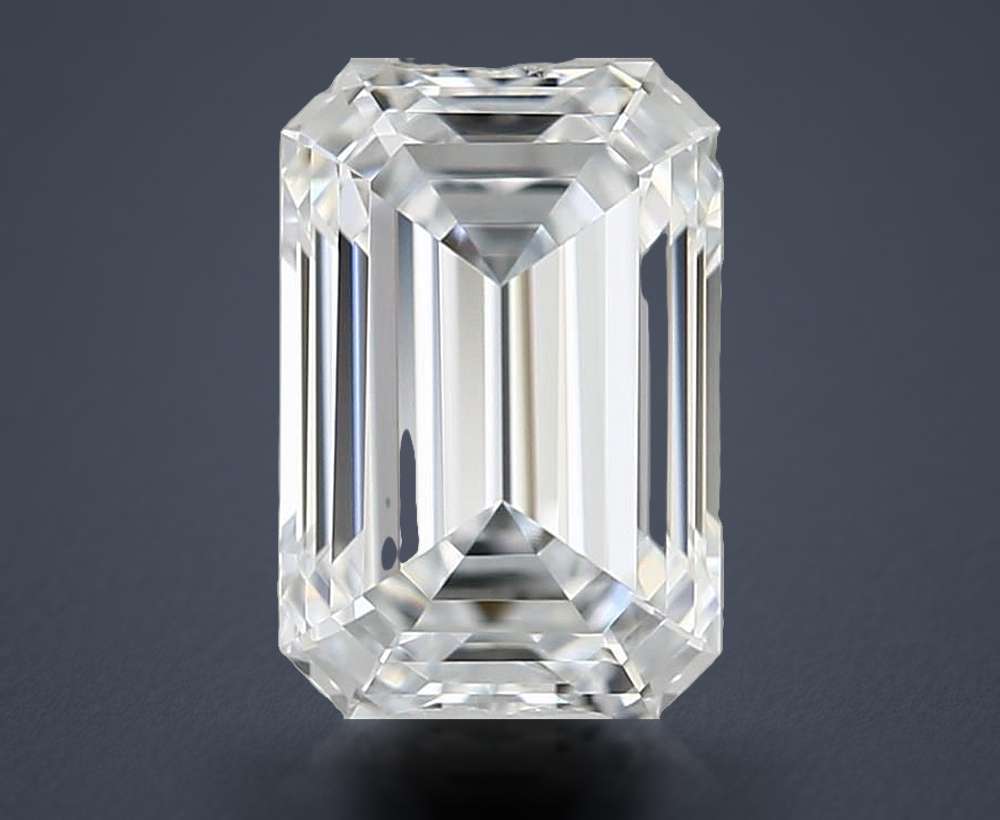 0.54 Carat Emerald Lab Diamond