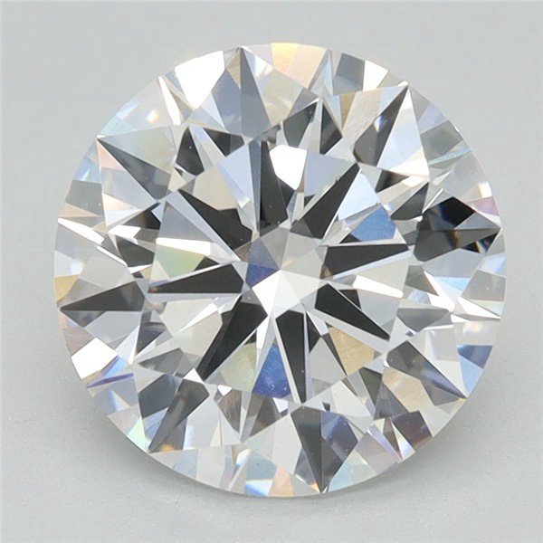 2.40ct D VVS2 Rare Carat Ideal Cut Round Lab Grown Diamond