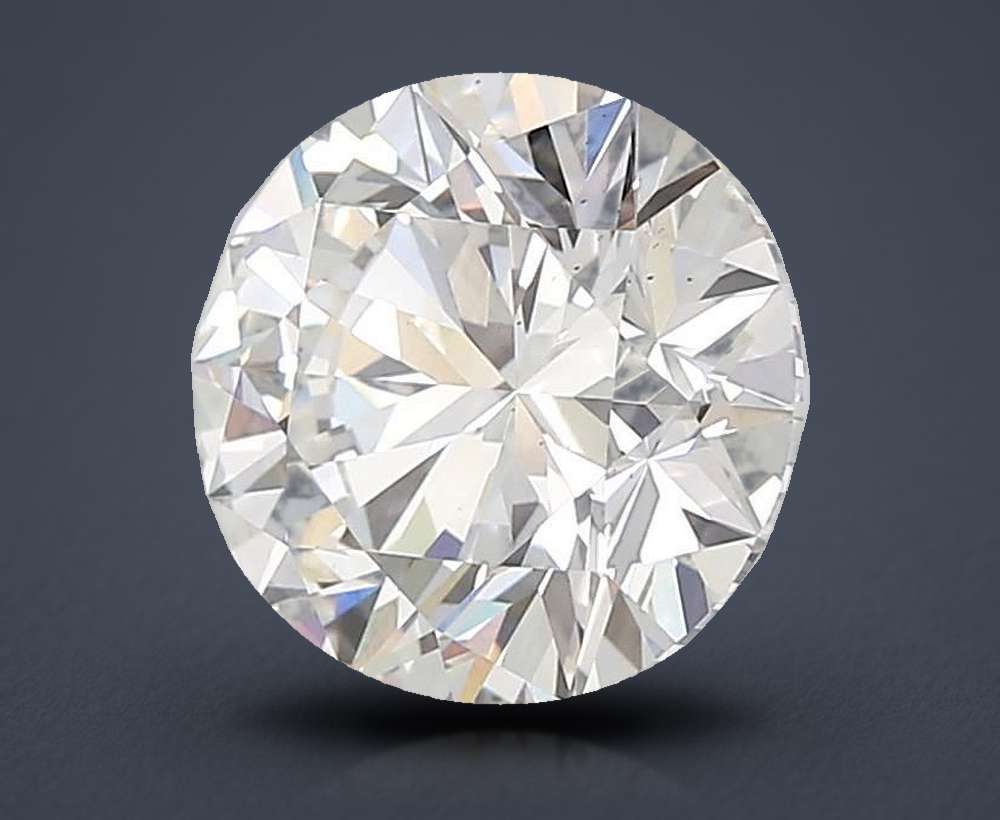 4.00 Carat Round Lab Diamond