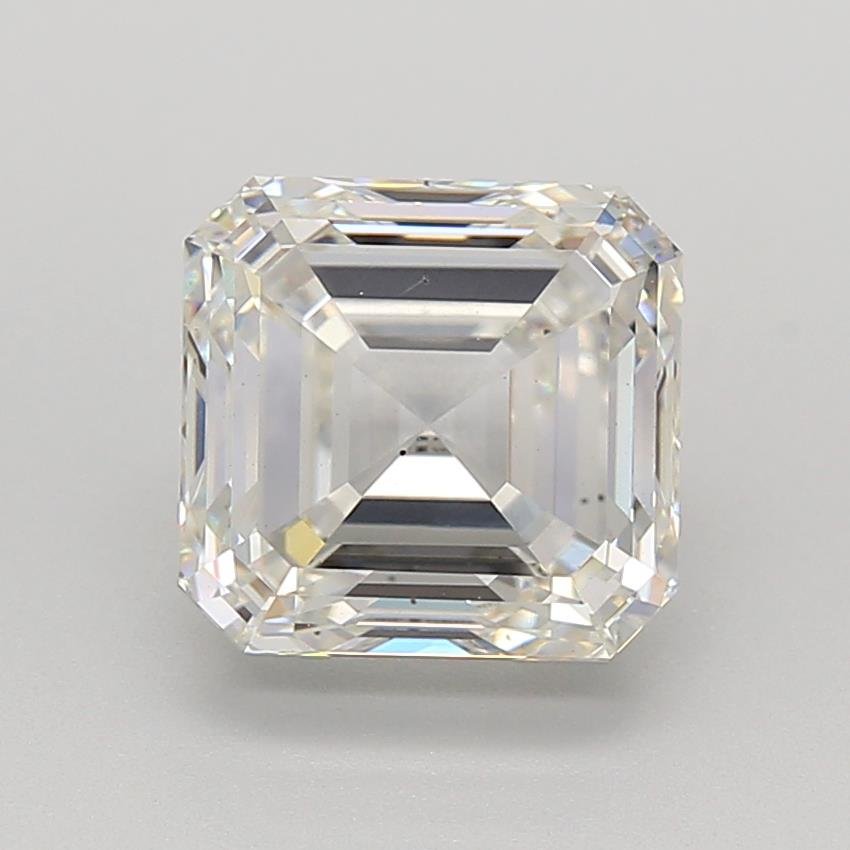 3.07ct H VS2 Very Good Cut Asscher Lab Grown Diamond