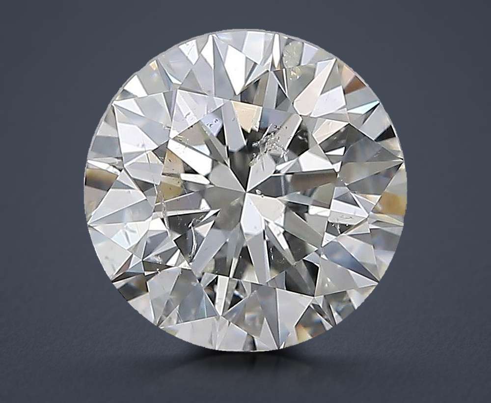 3.01 Carat Round Natural Diamond